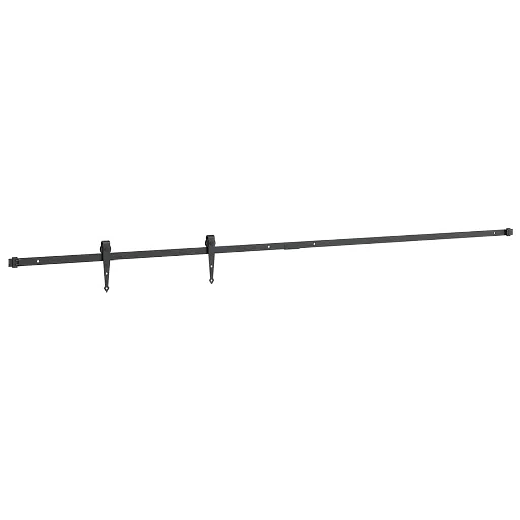 Komplet kliznih vrata ormarića 213 cm ugljični čelik
