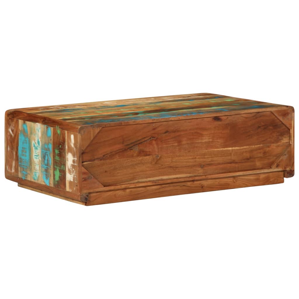 Stolić za kavu 89 x 55 x 29 cm od masivnog obnovljenog drva