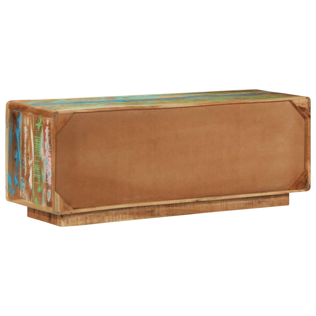 TV ormarić 110 x 30 x 40 cm od masivnog obnovljenog drva
