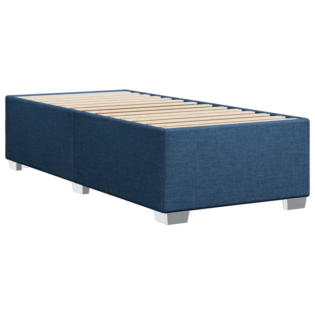 Okvir za krevet bez madraca plava 80x200cm od tkanine