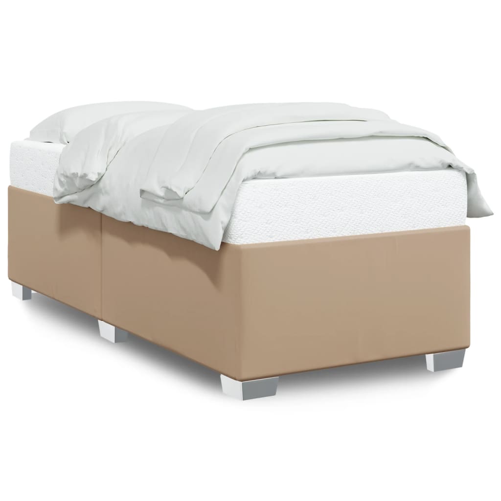Okvir za krevet boja cappuccina 80 x 200 cm od umjetne kože