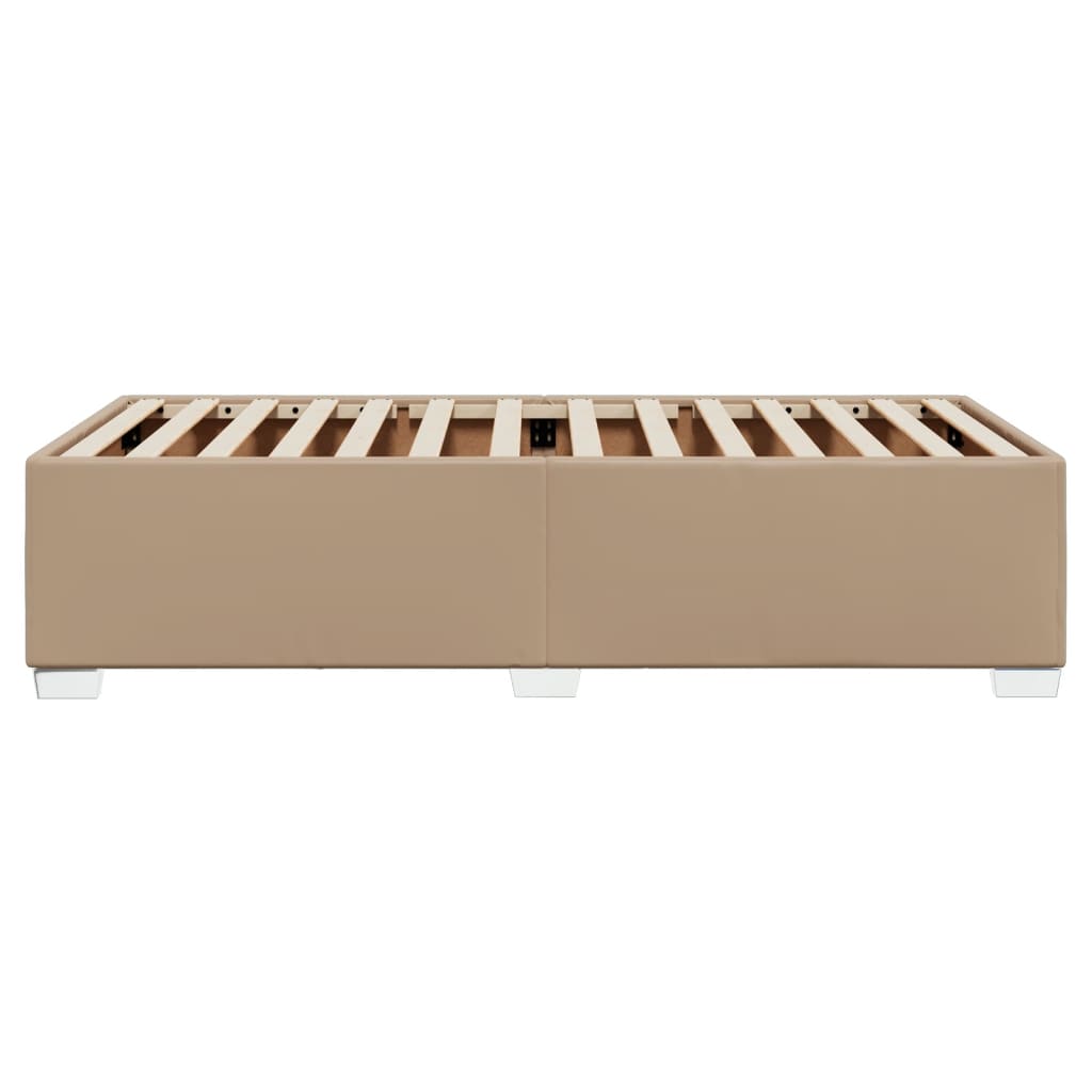 Okvir za krevet boja cappuccina 80 x 200 cm od umjetne kože
