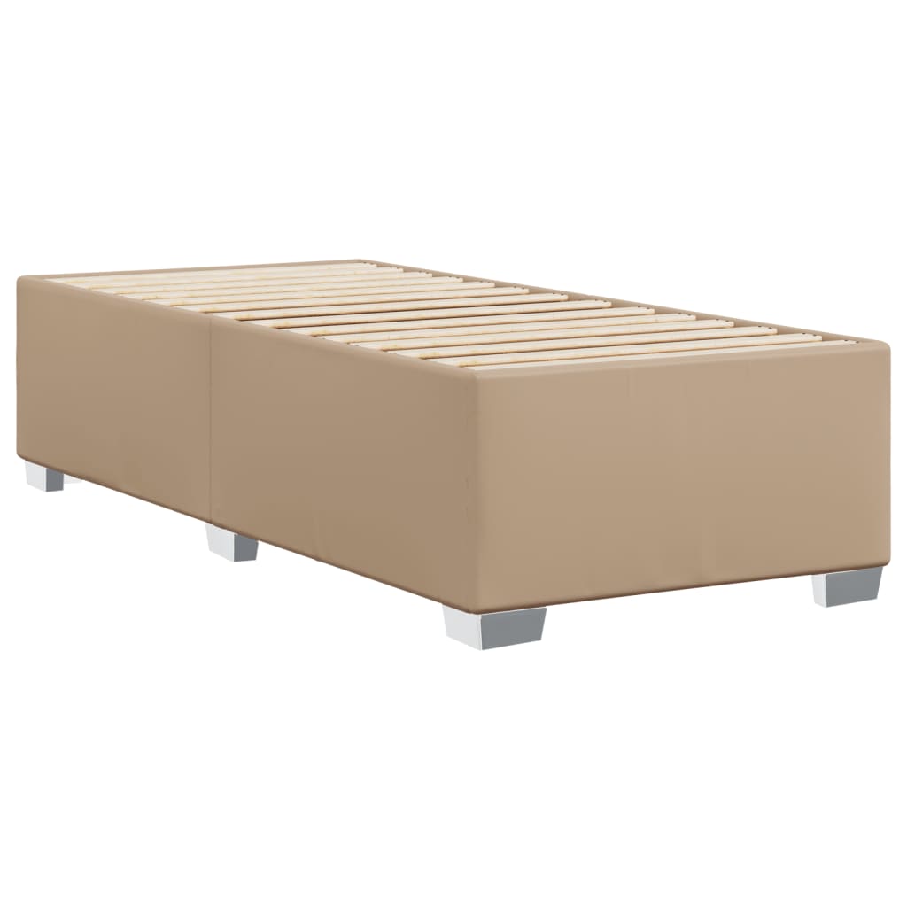 Okvir za krevet boja cappuccina 80 x 200 cm od umjetne kože
