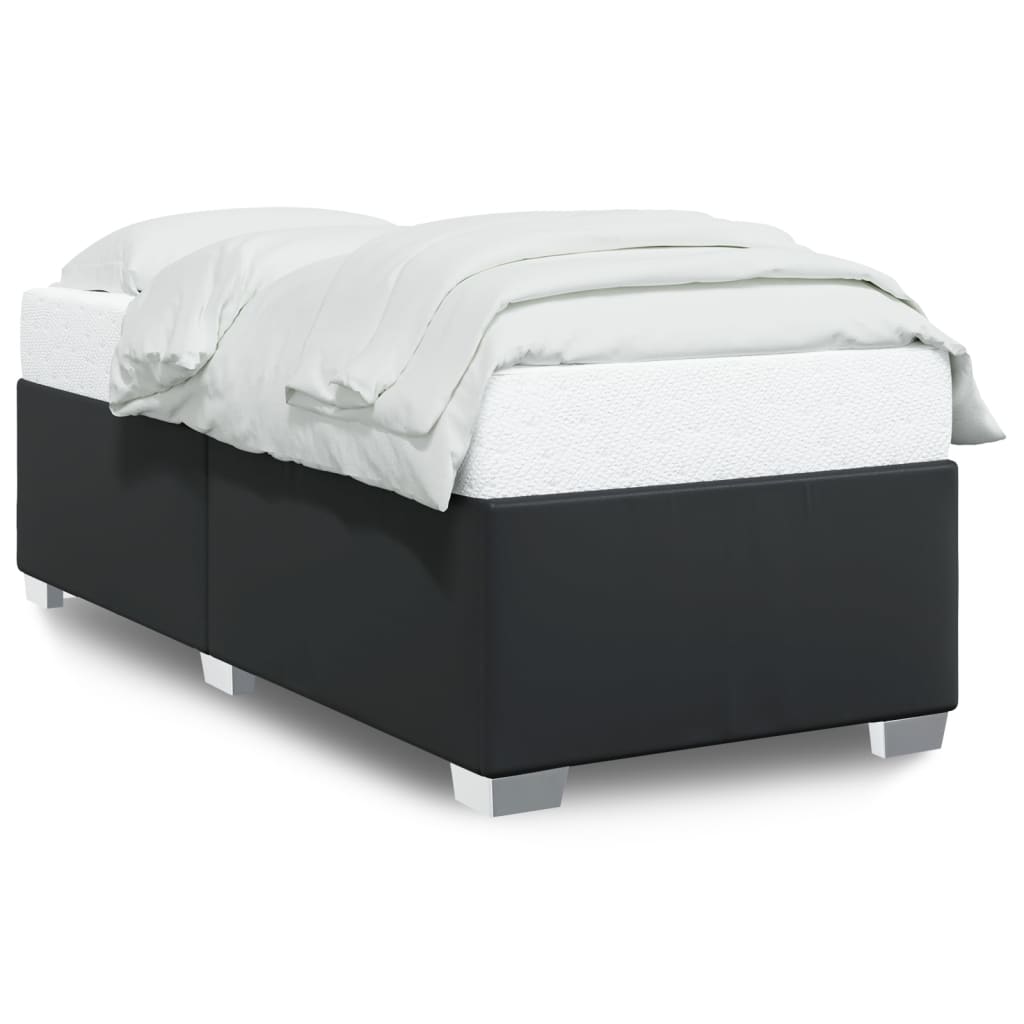 Okvir za krevet crni 90x200 cm od umjetne kože