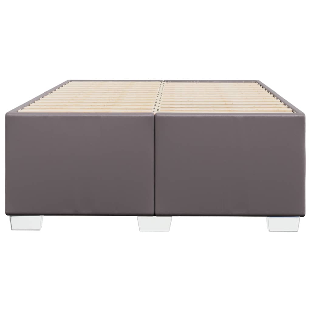 Okvir za krevet sivi 120x200 cm od umjetne kože