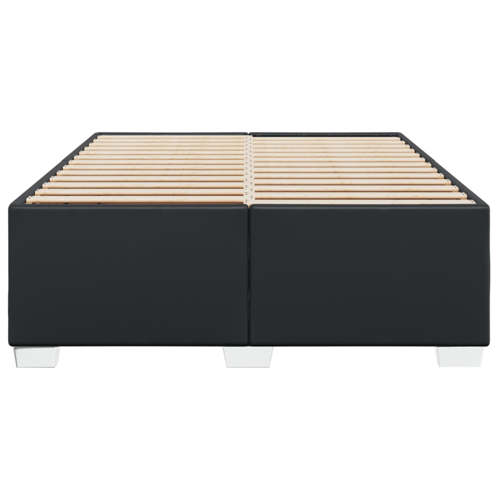 Okvir za krevet crni 160x200 cm od umjetne kože