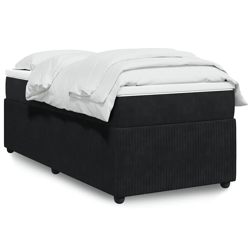 Box spring krevet s madracem baršunasti