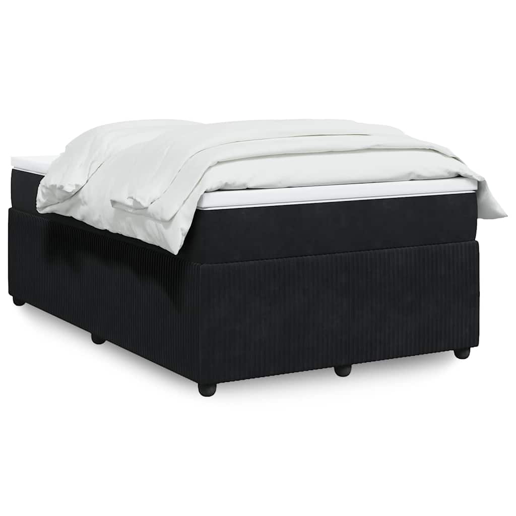 Box spring krevet s madracem baršunasti