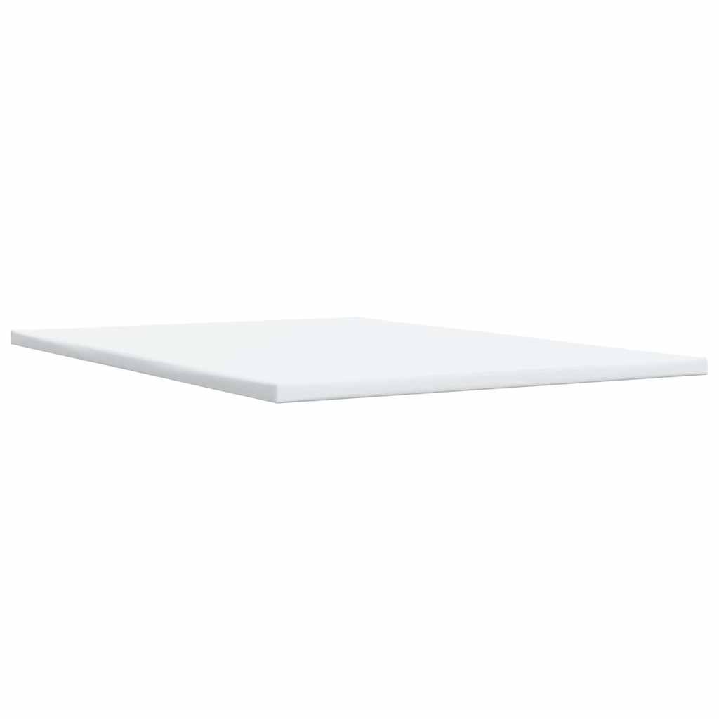 Krevet box spring s madracem svjetlosivi 140x200 cm od tkanine