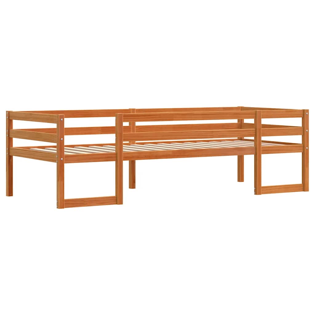 Okvirza dječji krevet voštano smeđi 75 x 190 cm borovina