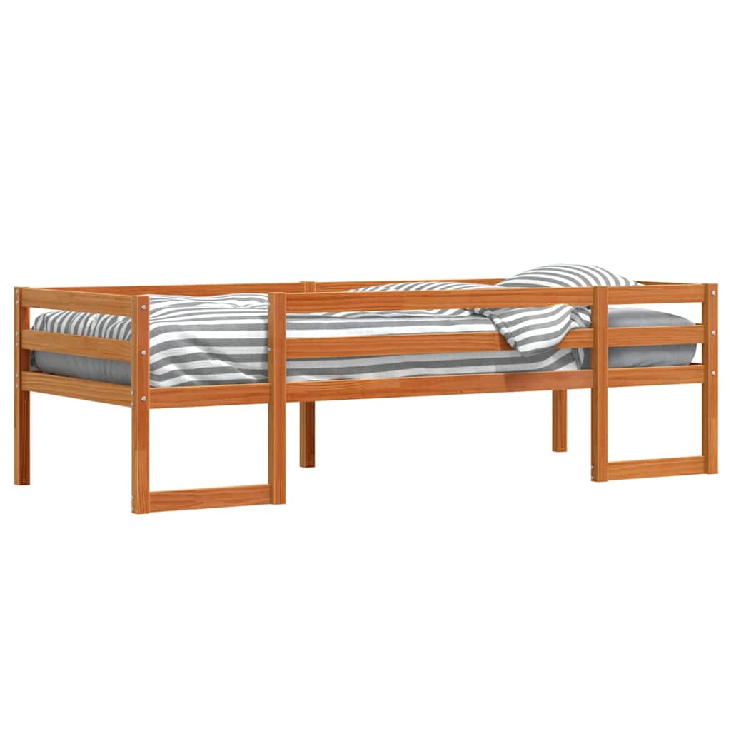 Okvirza dječji krevet voštano smeđi 75 x 190 cm borovina