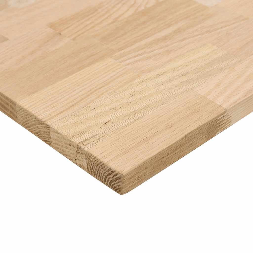 Ploča za radni stol 140x50x2,5cm netretirane masivne hrastovine