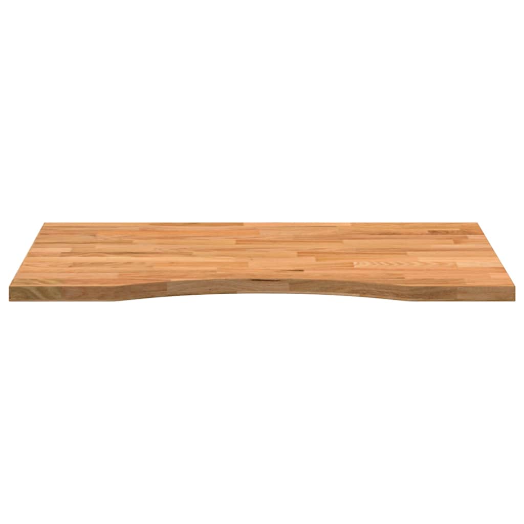 Ploča za radni stol svjetlosmeđa 80x50x2,5 cm drveni pravokutni
