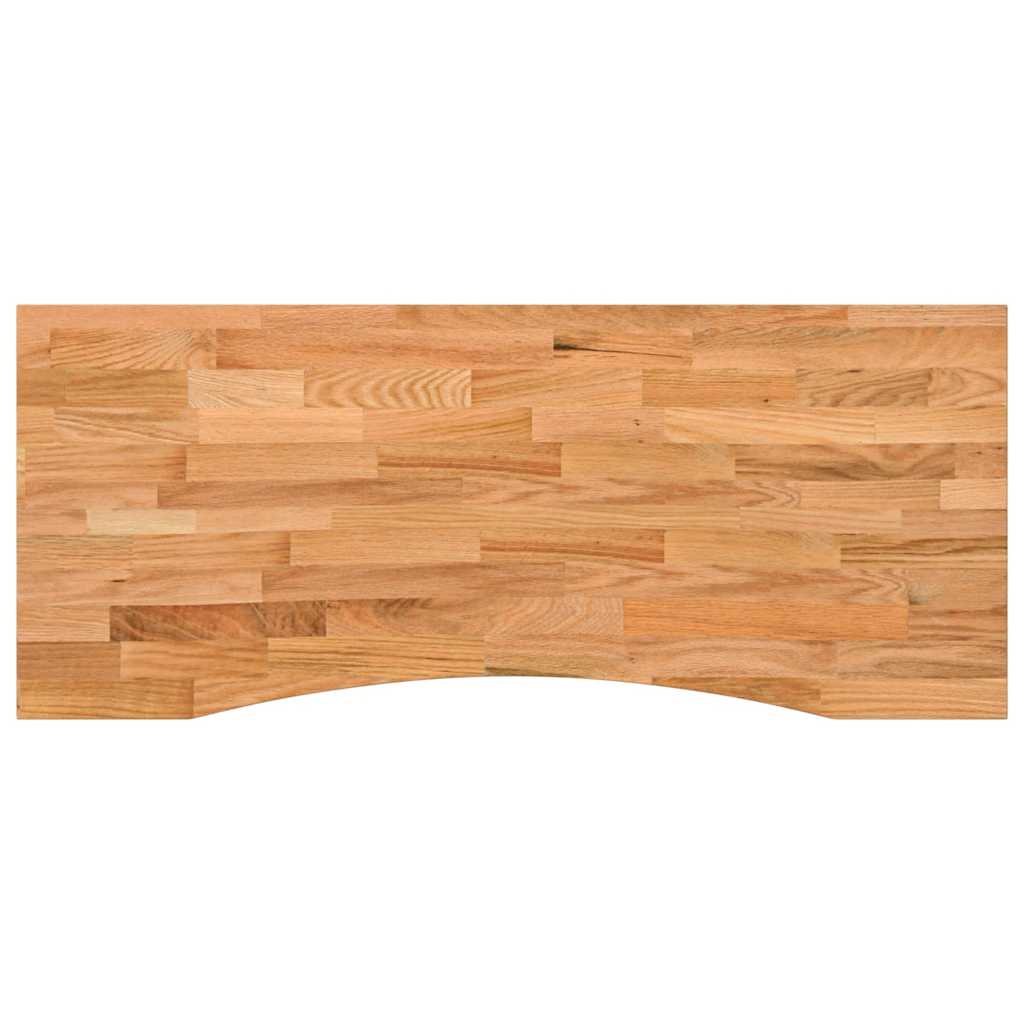 Ploča za radni stol svjetlosmeđa 120x50x2,5cm drveni pravokutni