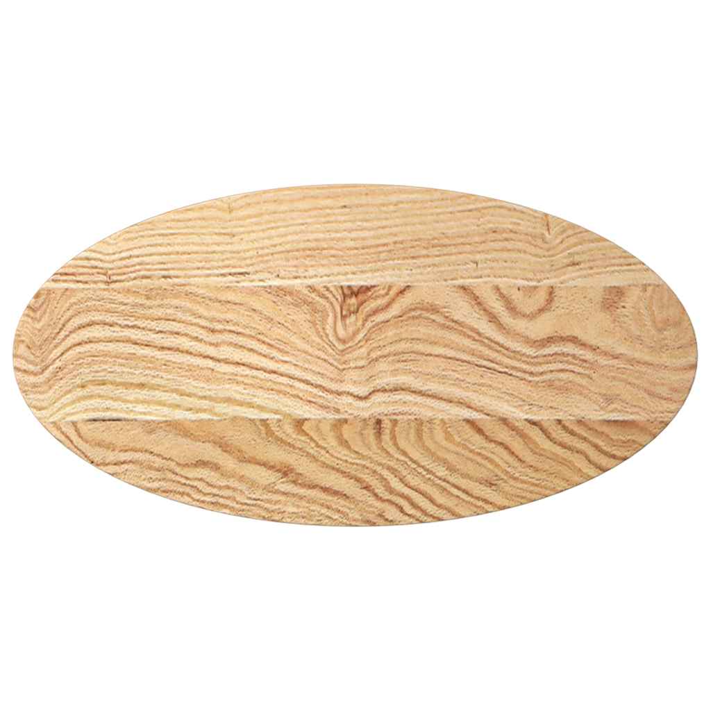 Stolna ploča 80x40x4 cm od ovalna masivna hrastovina