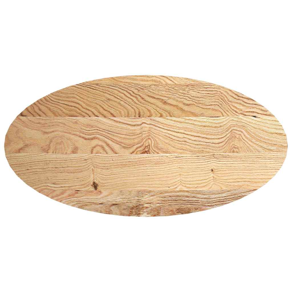 Stolna ploča 120x60x4 cm od ovalna masivna hrastovina