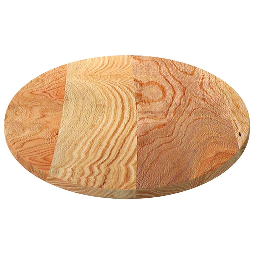 Stolna ploča svjetlosmeđa 120x60x2 cm ovalna masivna hrastovina