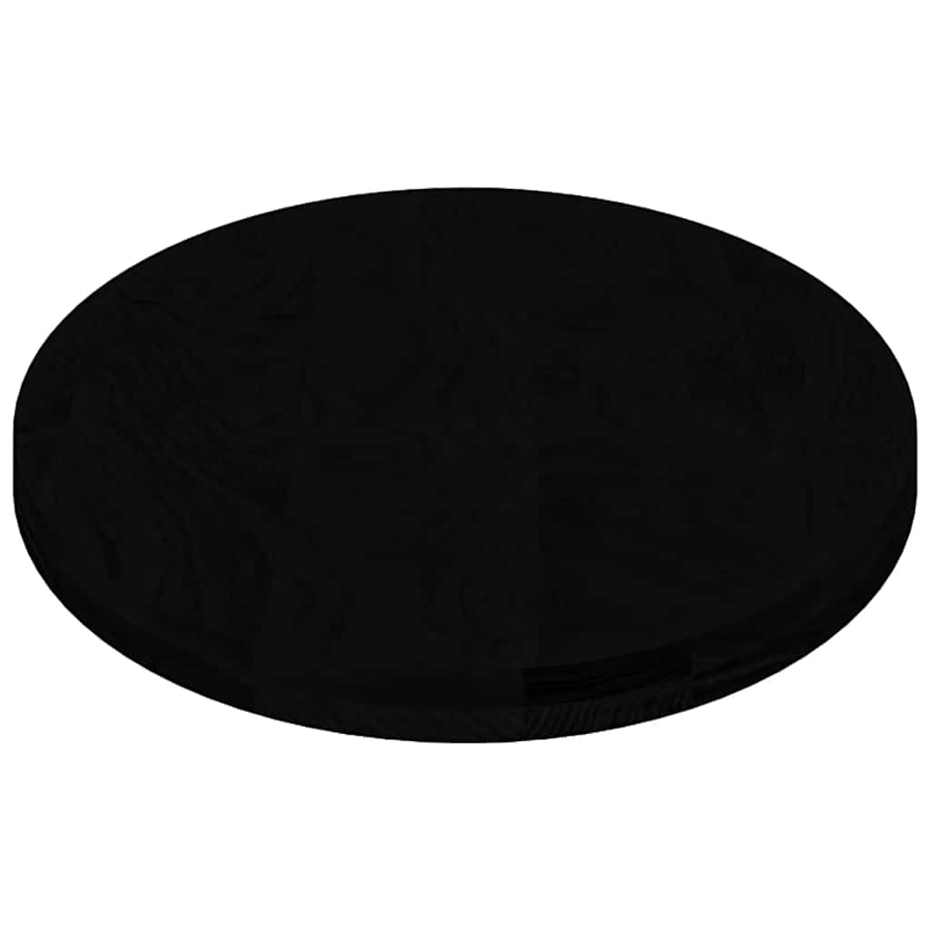 Stolna ploča tamnosmeđa 120x60x4 cm ovalna masivna hrastovina