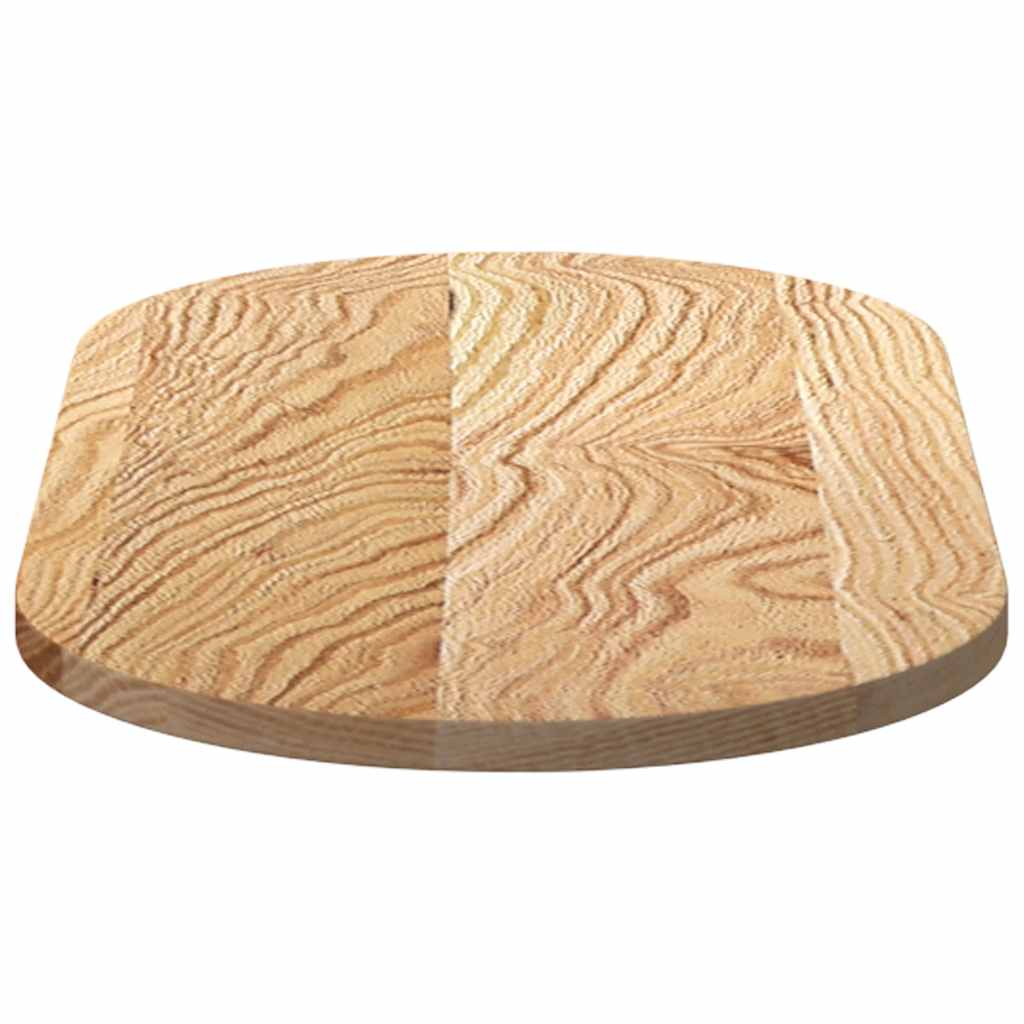 Ploča stola 80x40x2 cm Masivno drvo Hrast Ovalni