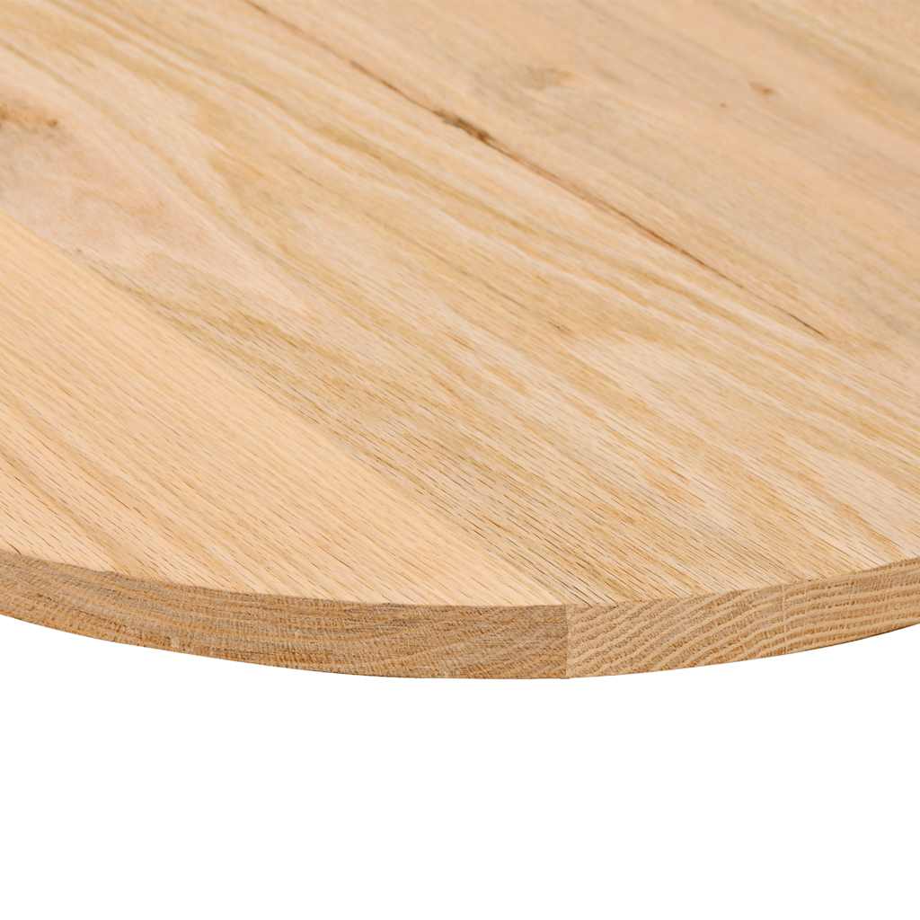 Stolna ploča 100x50x2 cm od ovalna masivna hrastovina