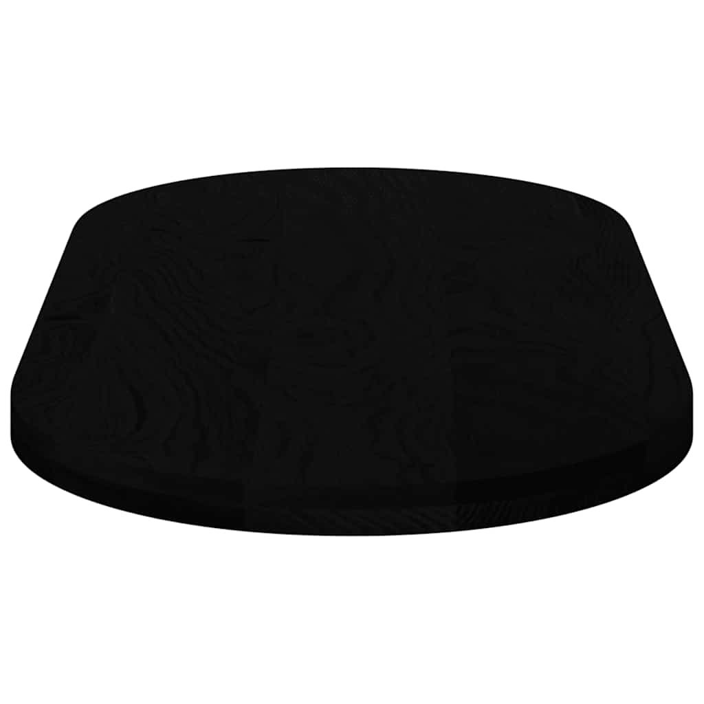 Stolna ploča tamnosmeđa 120x60x4 cm ovalna masivna hrastovina