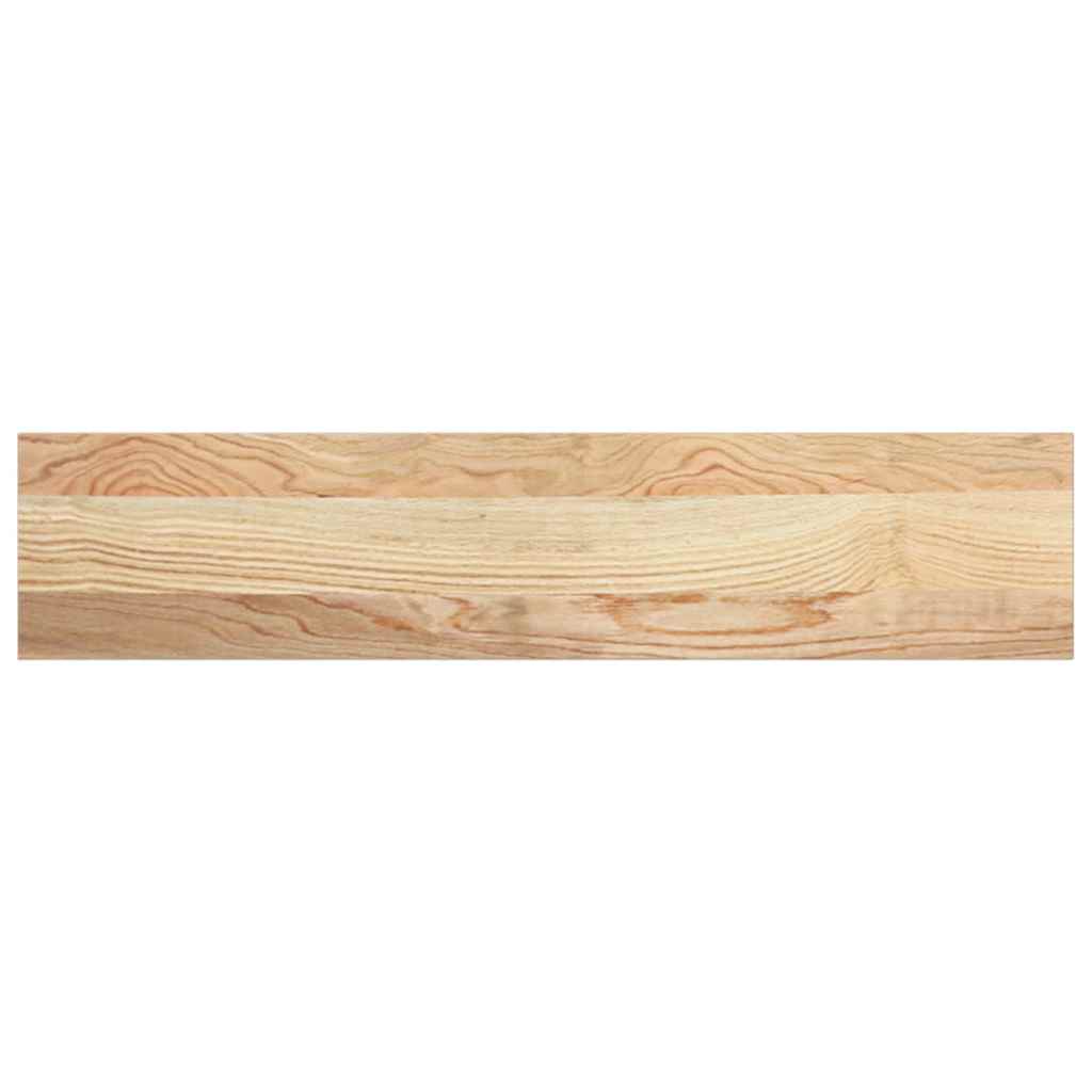 Prozorske klupčice 2 kom. Neobrađene 70x15x2 cm Masivno drvo hrast