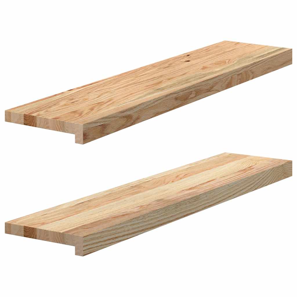 Prozorske klupice 2 kom 90x20x2 cm netretirane masivne hrast