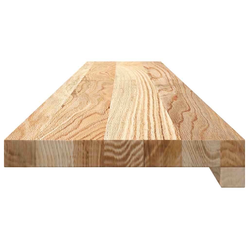 Prozorske klupice 2 kom 110x20x2 cm netretirane masivne hrast