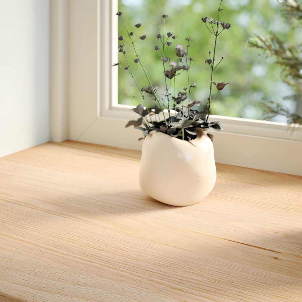 Prozorske klupice 2 kom 80x30x2 cm netretirane masivne hrast