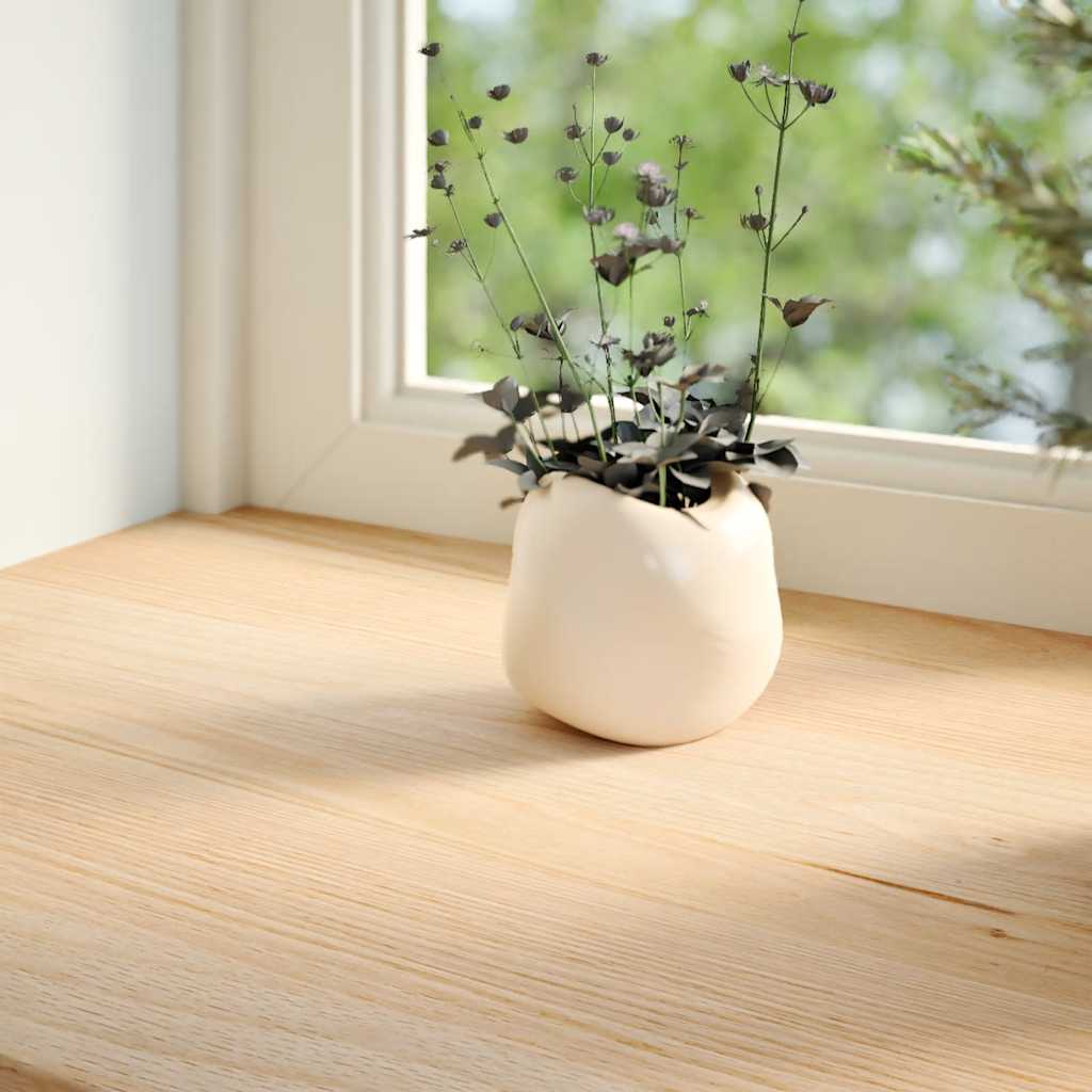 Prozorske klupice 2 kom 160x30x2 cm netretirane masivne hrast
