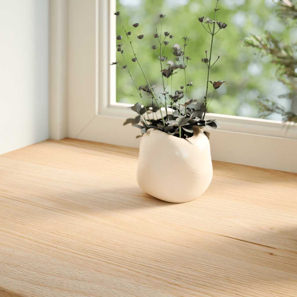 Prozorske klupice 2 kom 90x40x2 cm netretirane masivne hrast