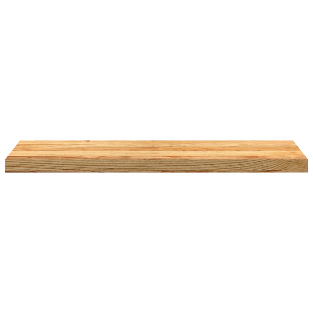 Prozorske klupice 2 kom svijetlosmeđe 90x30x2 cm masivne hrast