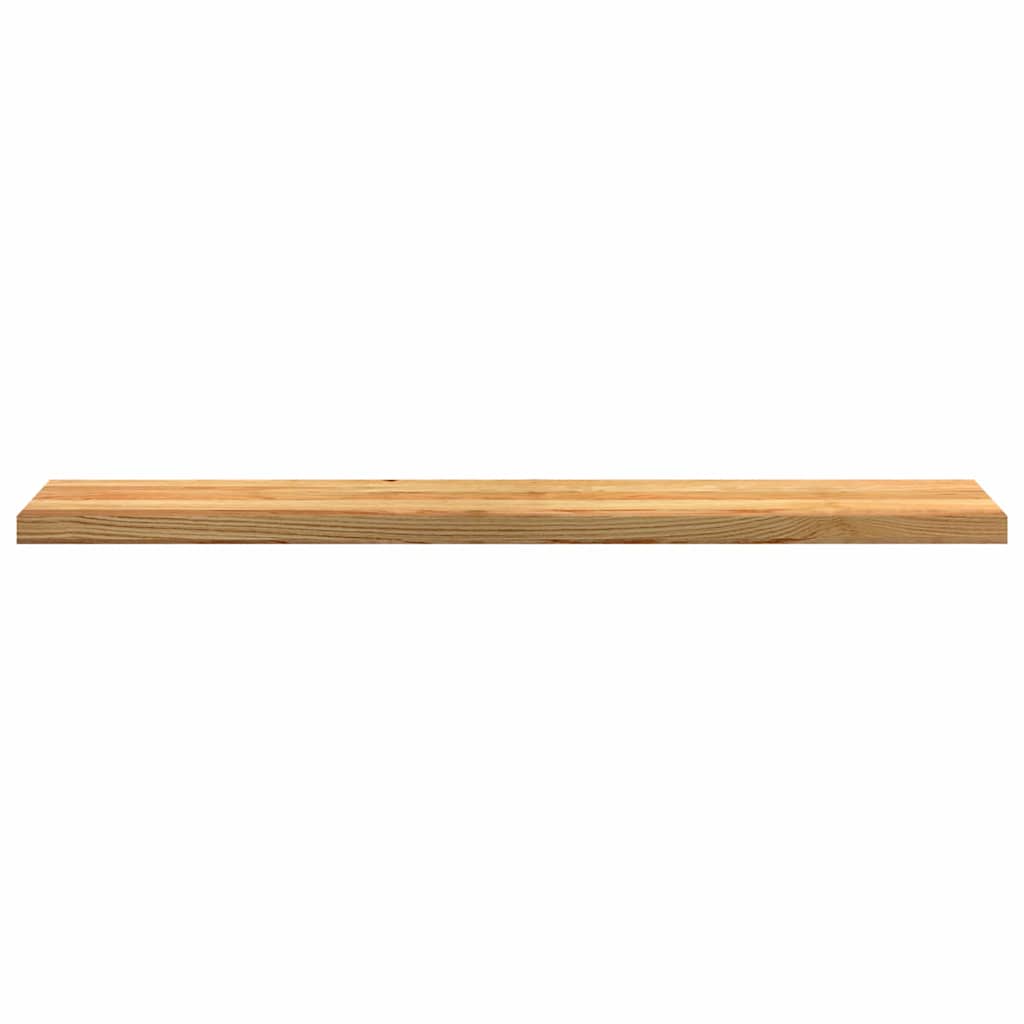 Prozorske klupice 2 kom svijetlosmeđe 140x30x2 cm masivne hrast