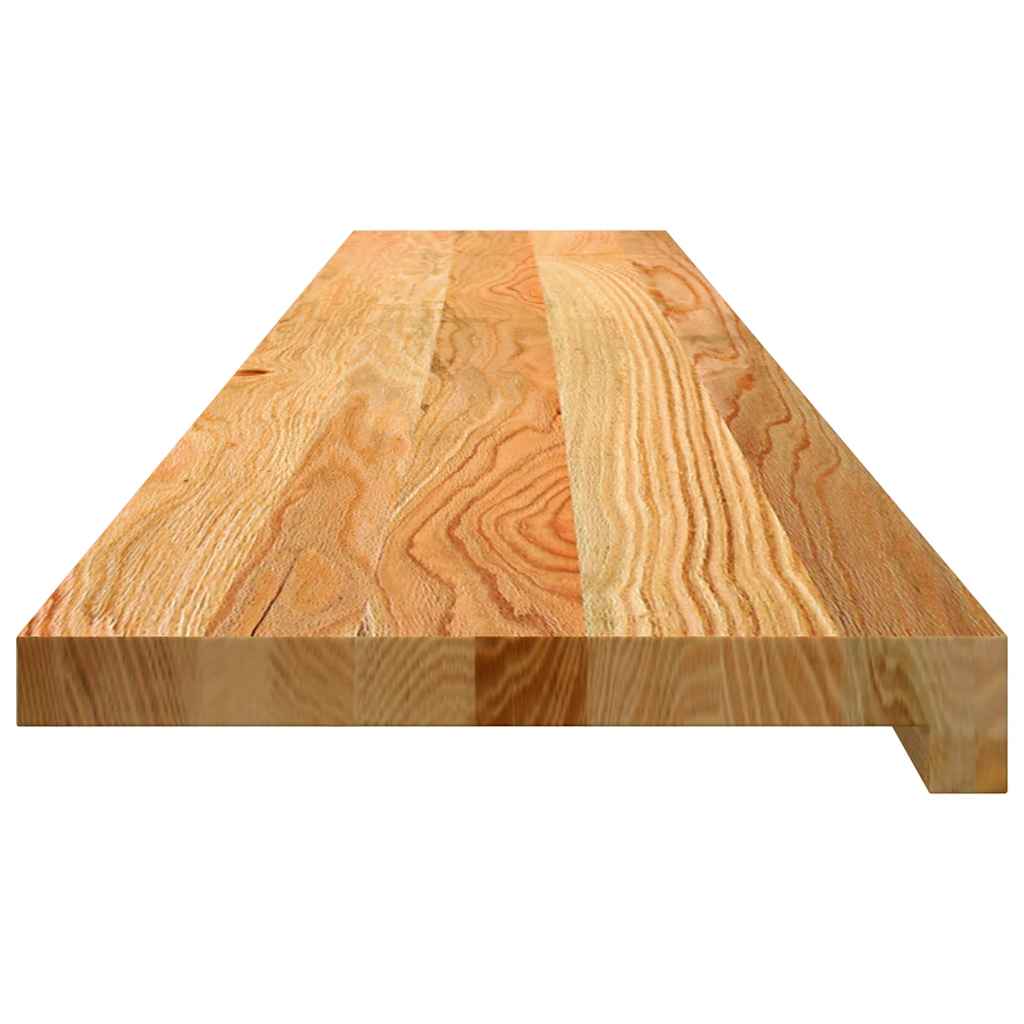 Prozorske klupice 2 kom svijetlosmeđe 140x30x2 cm masivne hrast
