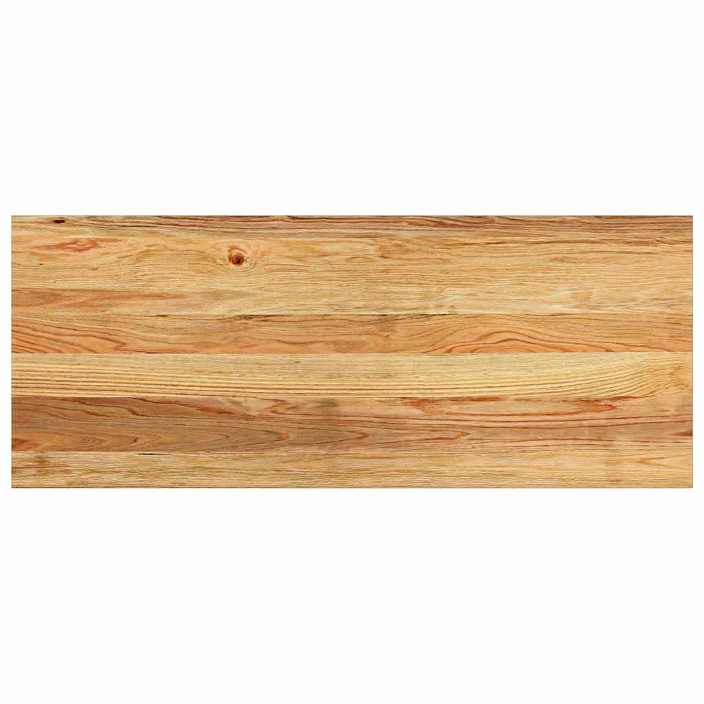 Prozorske klupice 2 kom svijetlosmeđe 100x40x2 cm masivne hrast