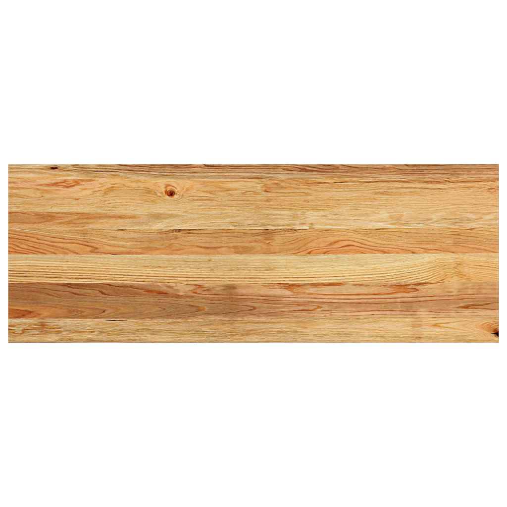 Prozorske klupice 2 kom svijetlosmeđe 110x40x2 cm masivne hrast