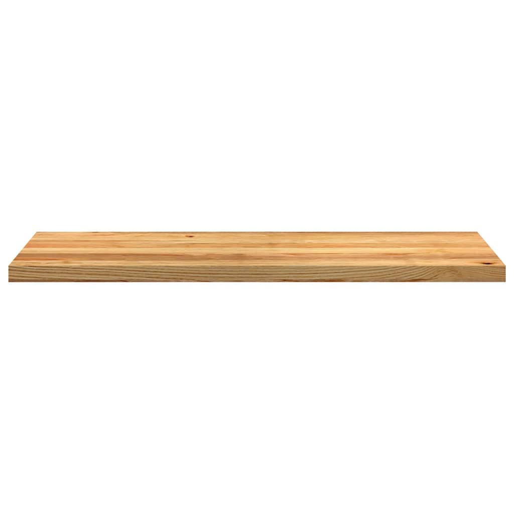 Prozorske klupice 2 kom svijetlosmeđe 120x40x2 cm masivne hrast