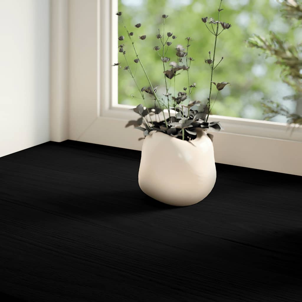 Prozorske klupice 2 kom tamnosmeđe 120x20x2 cm masivne hrast