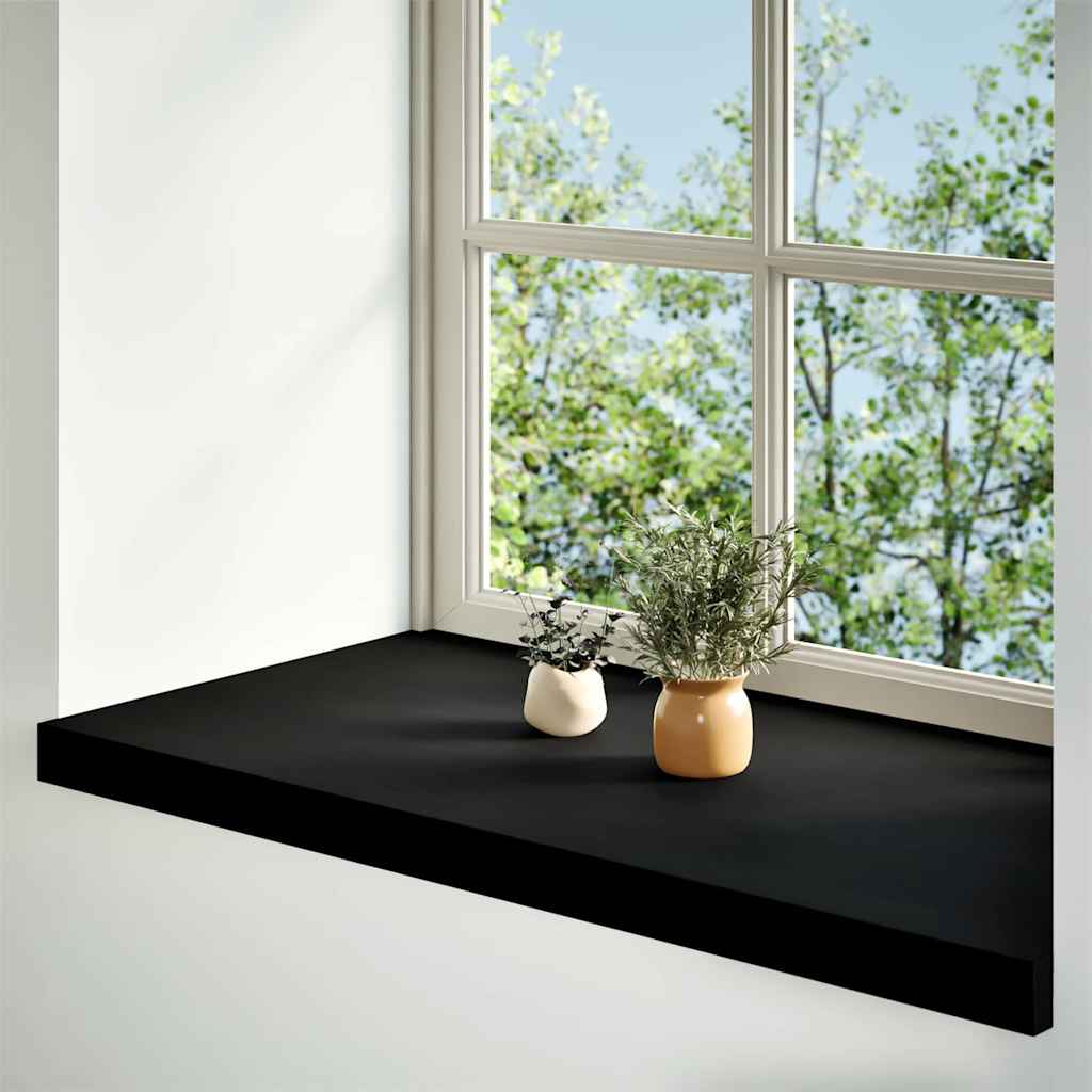 Prozorske klupice 2 kom tamnosmeđe 90x40x2 cm masivne hrast