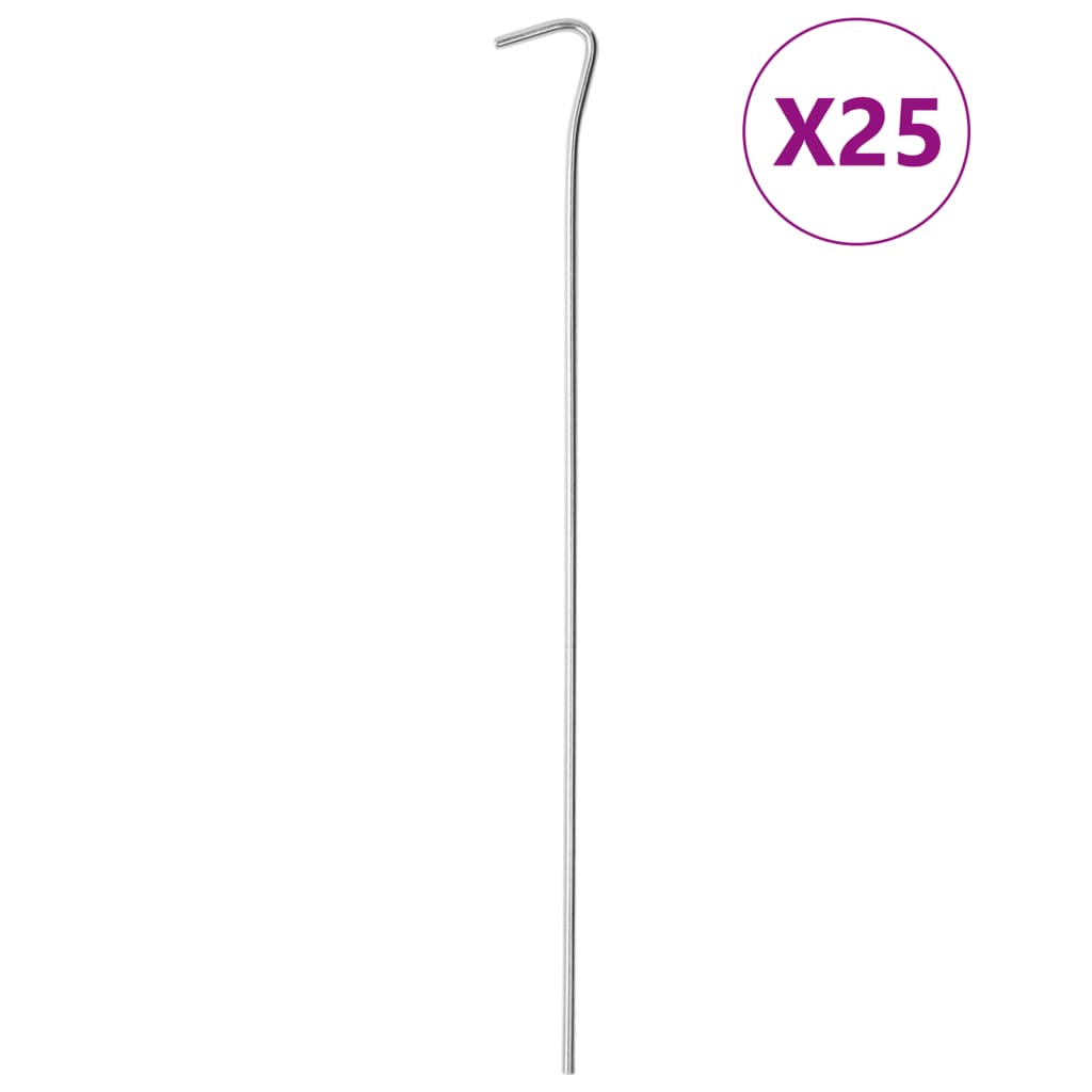 Klinovi za šator 24 kom 20 cm od pocinčanog čelika