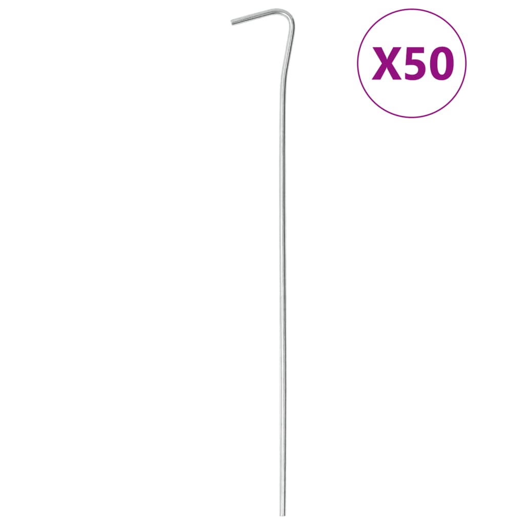 Klinovi za šator 50 kom 23 cm Ø3 mm od pocinčanog čelika