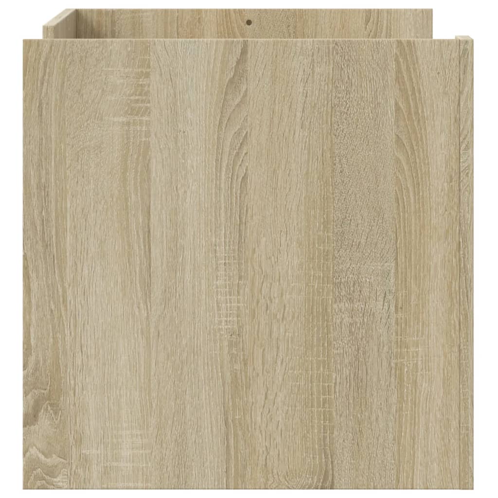 Stolić za kavu boja hrasta 80 x 50 x 50 cm konstruirano drvo