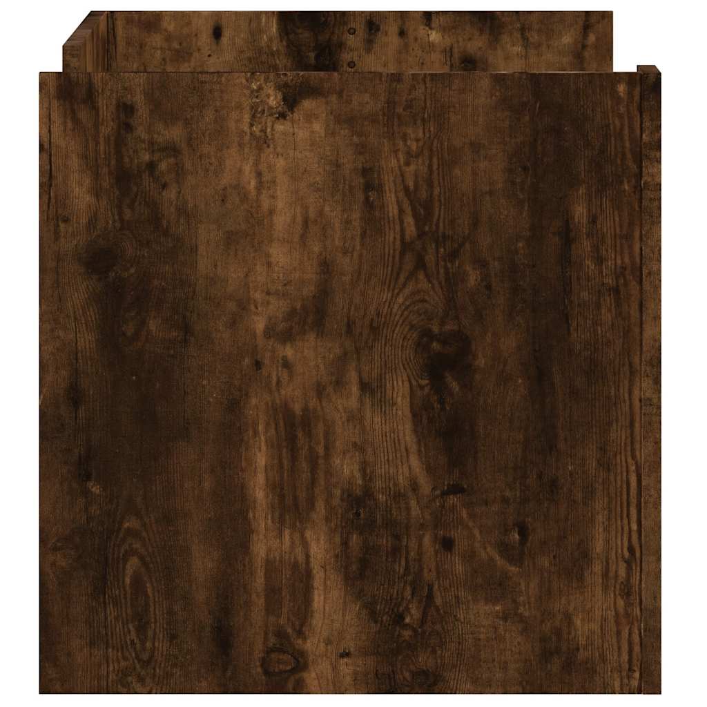 Stolić za kavu boja hrasta 80 x 50 x 50 cm konstruirano drvo