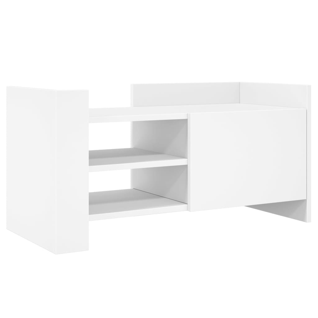 TV ormarić bijeli 80 x 35 x 40 cm od konstruiranog drva