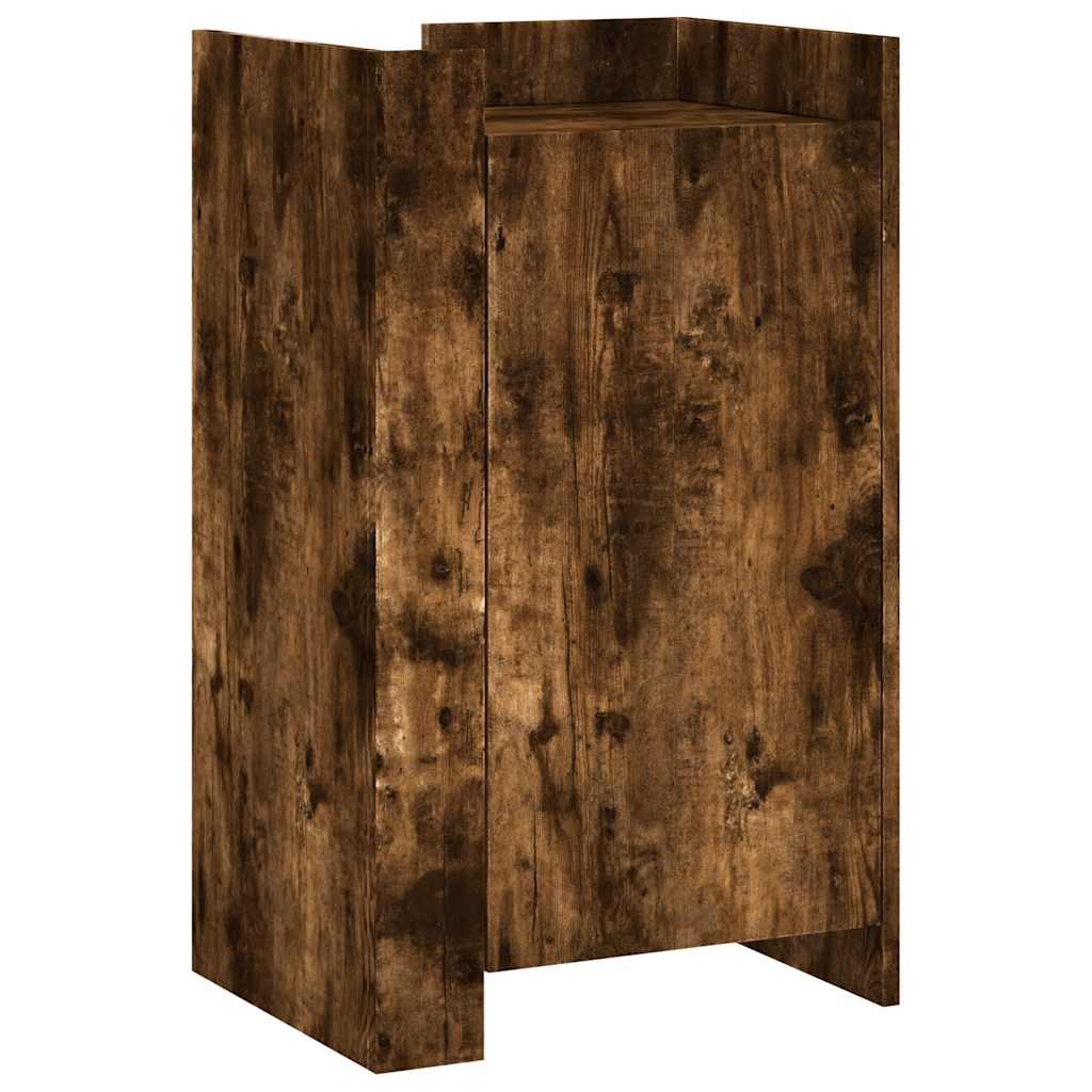 Komoda boja dimljenog hrasta 45x35x75 cm konstruirano drvo