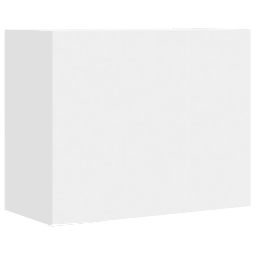 Zidni ormarić bijeli 75 x 35 x 60 cm od konstruiranog drva