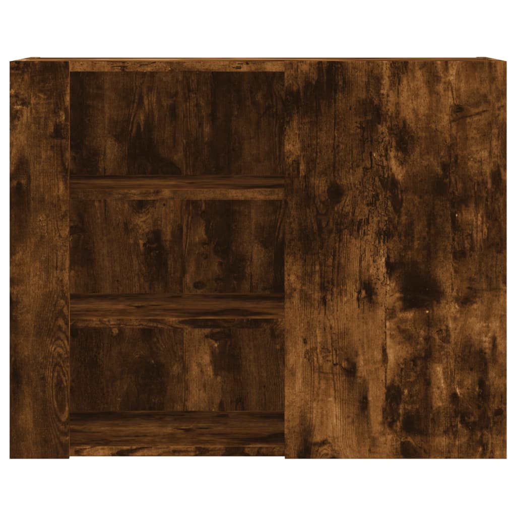 Zidni ormarić dimljena boja hrasta 75x35x60cm konstruirano drvo