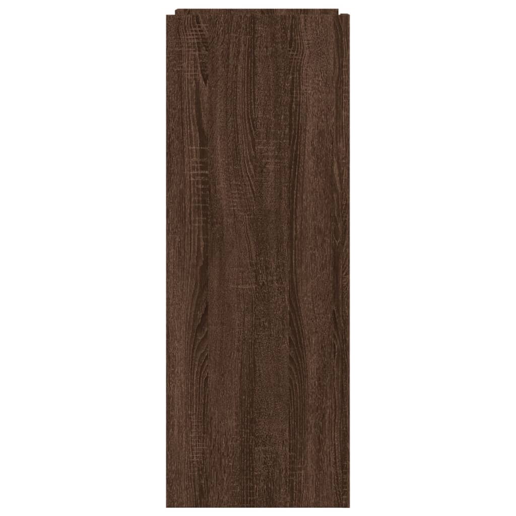Ormarić za cipele hrast smeđi 52x37,5x100 cm konstruirano drvo