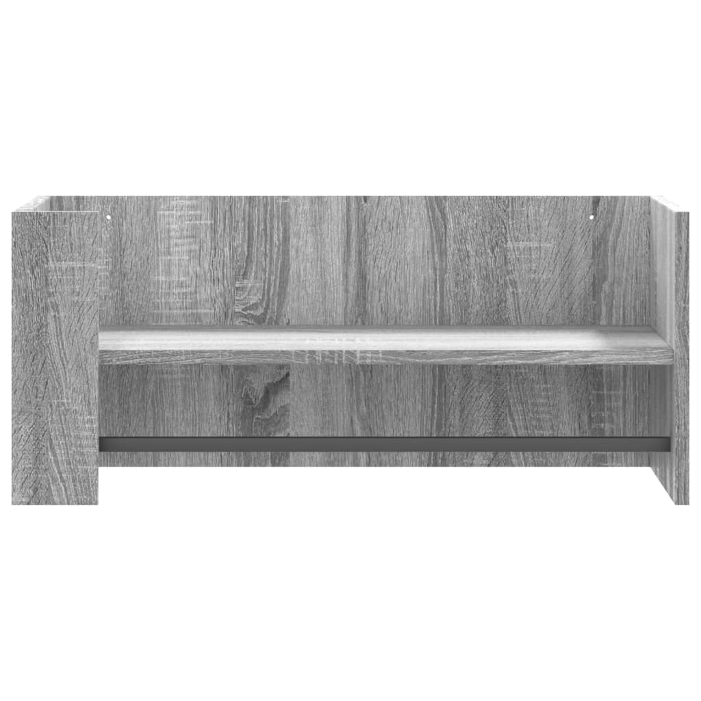 Zidna polica boja hrasta 70,5 x 35 x 30,5 cm konstruirano drvo