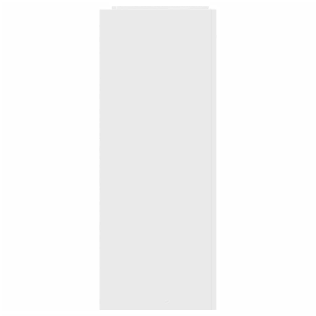 Konzolni stol bijeli 100 x 35 x 90 cm od konstruiranog drva